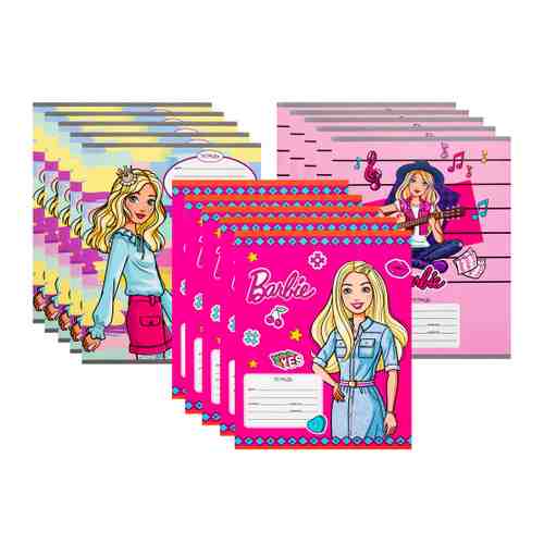 Набор тетрадей Priority Barbie №1 18 листов A5 (15 штук) арт. 3438509