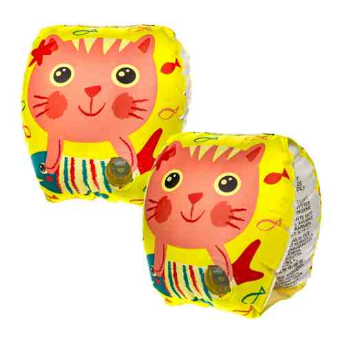 Надувные нарукавники Intex счастливый котенок 20х15 см от 6-36 месяцев арт. 3520231