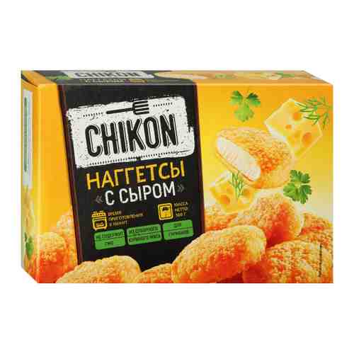 Наггетсы Chikon с сыром замороженные 300 г арт. 3506699