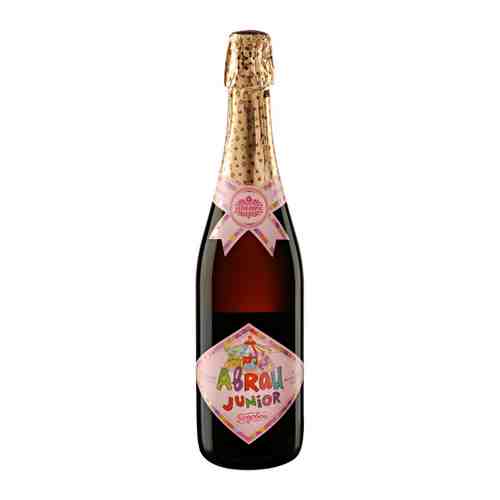 Напиток Абрау-Дюрсо Abrau Junior розовое Виноград сильногазированный 0.75 л арт. 3359852