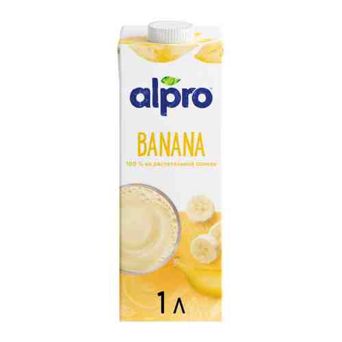 Напиток Alpro Соево-банановый растительный 1.8% 1 л арт. 3421626