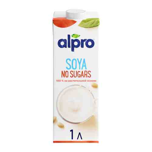 Напиток Alpro Соевый растительный без сахара 1.8% 1 л арт. 3405294