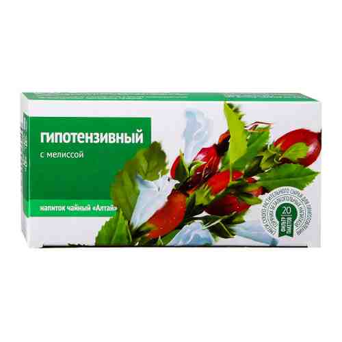 Напиток Алтай чайный Гипотензивный 20 пакетиков по 2 г арт. 3486648