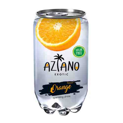 Напиток Aziano Апельсин газированный 0.35 л арт. 3483169
