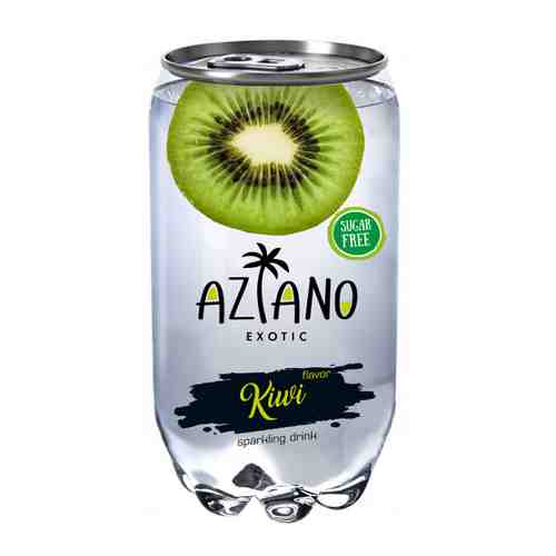 Напиток Aziano Киви газированный 0.35 л арт. 3483172