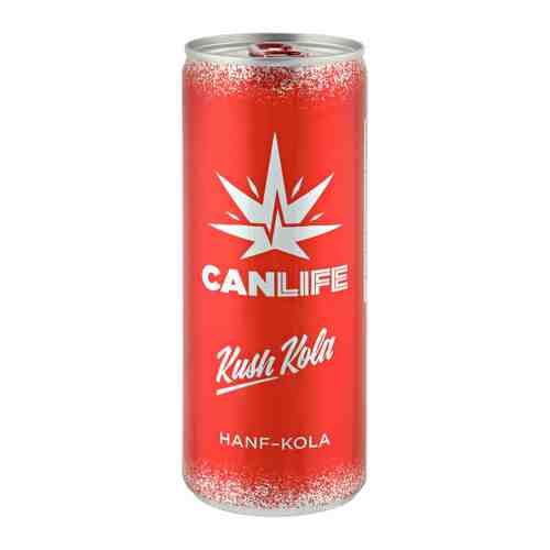 Напиток CanLife Kush Kola на основе аромата конопли газированный 0.25 л арт. 3483161