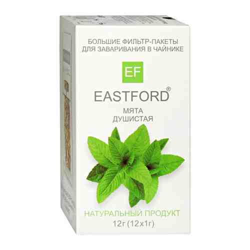 Напиток Eastford Мята душистая чайный 12 пакетиков по 1 г арт. 3410219