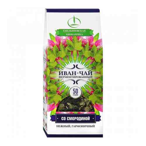 Напиток Емельяновская Биофабрика Иван-чай чайный листовой с листьями смородины 50 г арт. 3309427
