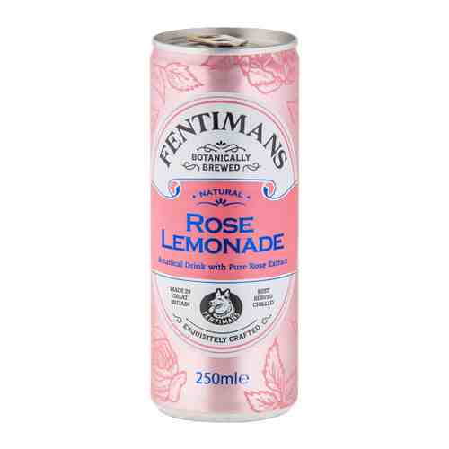 Напиток Fentimans Rose Lemonade Розовый лимонад газированный 0.25 л арт. 3402526