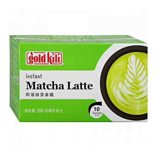 Напиток Gold Kili Matcha Latte чайный быстрорастворимый 10 пакетиков по 25 г арт. 3375158