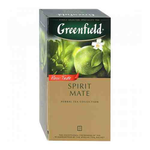 Напиток Greenfield Spirit Mate чайный с ароматом лайма и грейпфрута 25 пакетиков по 1.5 г арт. 3356583