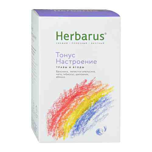 Напиток Herbarus Тонус-настроение чайный листовой 50 г арт. 3397210