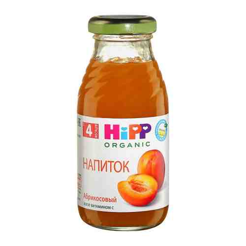 Напиток HiPP Органический абрикосовый сокосодержащий с 4 месяцев 200 г арт. 3353416