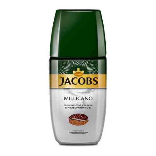 Кофе Jacobs Millicano растворимый сублимированный с добавлением молотого 160 г арт. 3407906