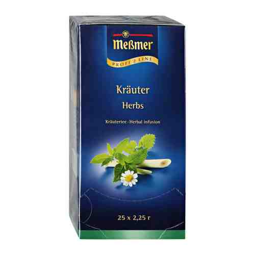 Напиток Messmer чайный Травы 25 пакетиков по 2.25 г арт. 3405983