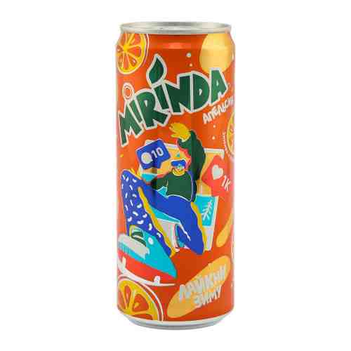 Напиток Mirinda Апельсин сильногазированный 0.33 л арт. 3266571