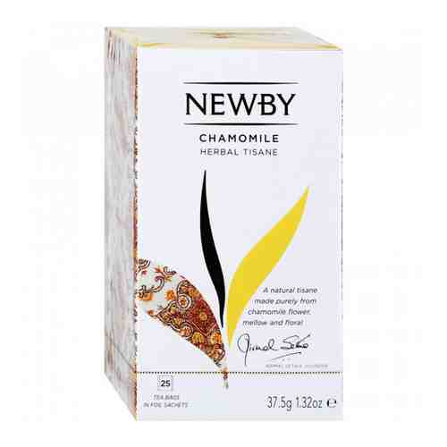 Напиток Newby Chamomile Цветы Ромашки чайный 25 пакетиков по 1.5 г арт. 3160554
