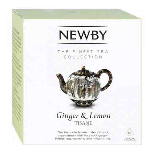 Напиток Newby Имбирь чайный с лимоном 15 пирамидок по 2.5 г арт. 3330323