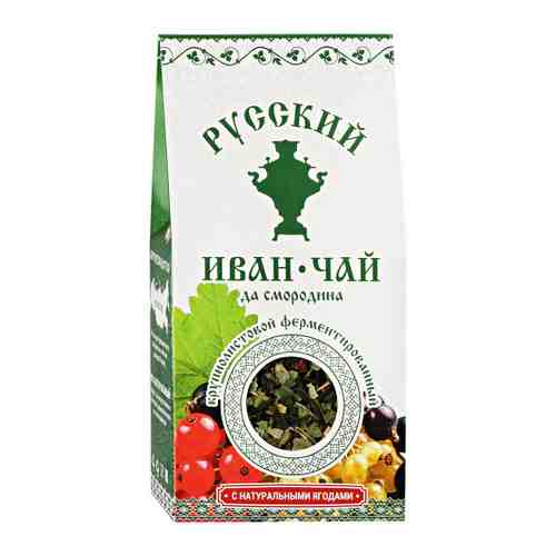 Напиток Русский Иван-чай да смородина крупнолистовой 50 г арт. 3406919