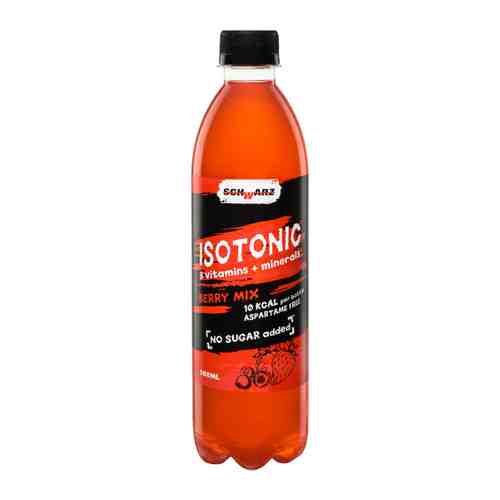 Напиток Schwarz Isotonic с содержанием сока ягодный микс негазированный 0.5 л арт. 3519523