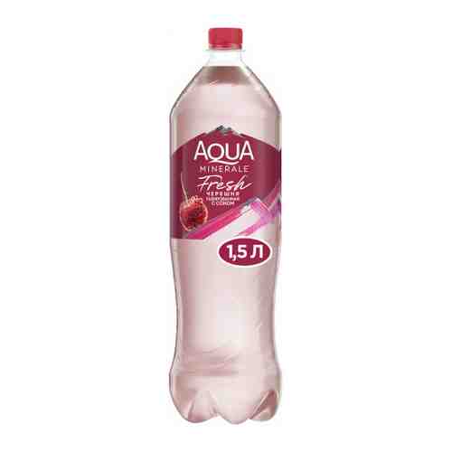 Напиток сокосодержащий Aqua Minerale Черешня среднегазированный 1.5 л арт. 3400183