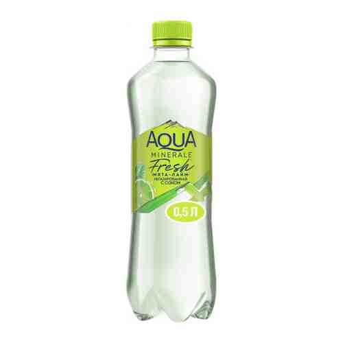Напиток сокосодержащий Aqua Minerale Мята Лайм негазированный 0.5 л арт. 3368071