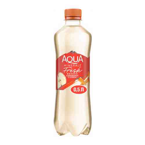 Напиток сокосодержащий Aqua Minerale Яблоко среднегазированный 0.5 л арт. 3368072