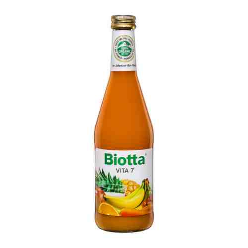 Напиток сокосодержащий Biotta Био Вита 7 Смесь фруктов и овощей 0.5 л арт. 3450553