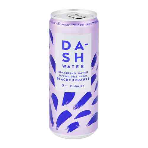 Напиток сокосодержащий Dash Water Черная смородина сильногазированный 0.33 л арт. 3487778