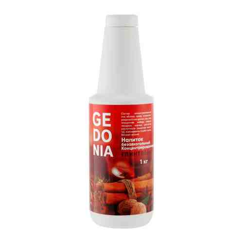 Напиток сокосодержащий Gedonia Глинтвейн концентрированный негазированный 1 л арт. 3439756