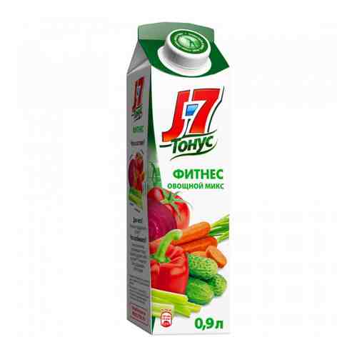 Напиток сокосодержащий J7 Тонус Овощная смесь негазированный 0.9 л арт. 3287044