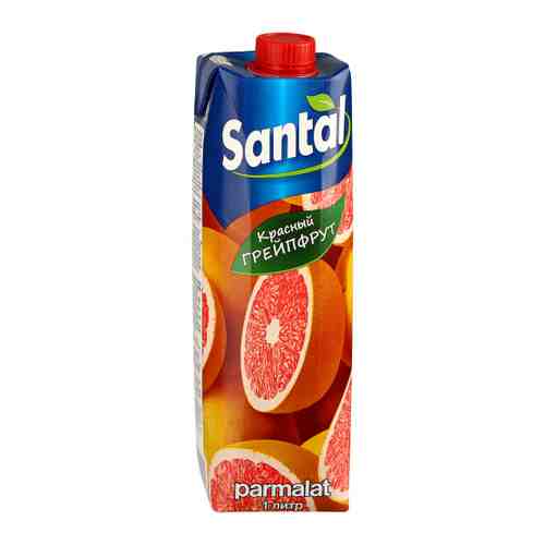 Напиток сокосодержащий Santal Красный грейпфрут негазированный 1 л арт. 3108876