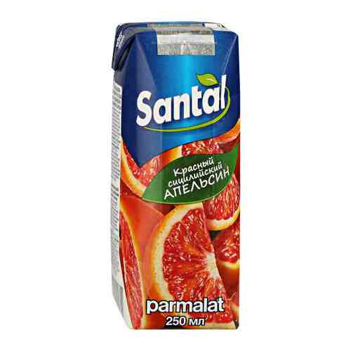 Напиток сокосодержащий Santal Красный сицилийский апельсин негазированный 0.25 л арт. 3338726