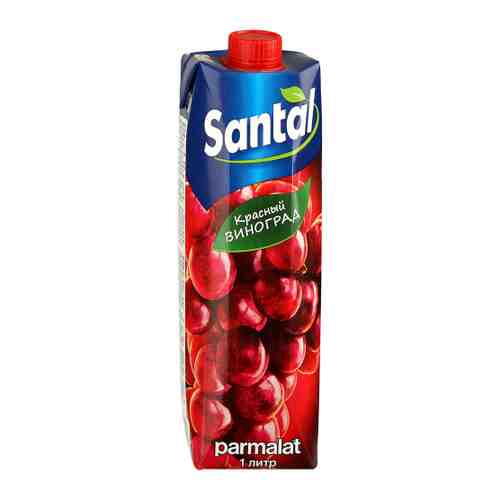 Напиток сокосодержащий Santal Красный виноград негазированный 1 л арт. 3108840