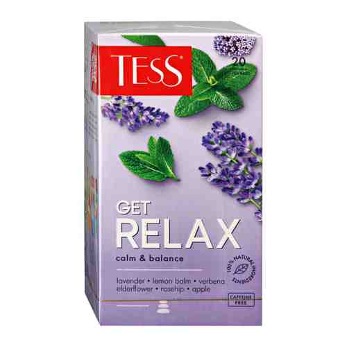 Напиток Tess Гет Релакс чайный 20 пакетиков по 1.5 г арт. 3451444