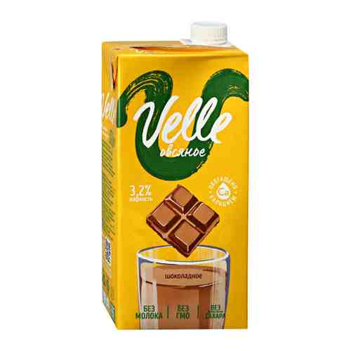Напиток Velle Овсяный растительный шоколад 3.2% 1 л арт. 3488417