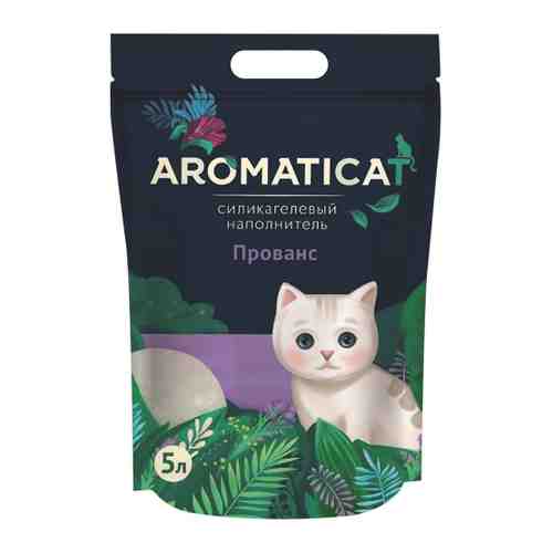 Наполнитель AromatiCat Прованс силикагелевый для кошачьего туалета 5 л арт. 3404532