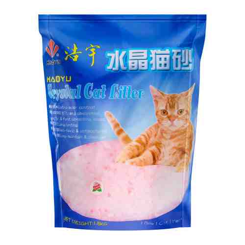 Наполнитель Фасси Кэт Crystal Cat Цветочный силикагелевый 1.8 кг арт. 3460056