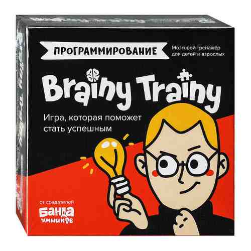 Настольная игра Brainy Games Trainy Программирование игра-головоломка арт. 3430220