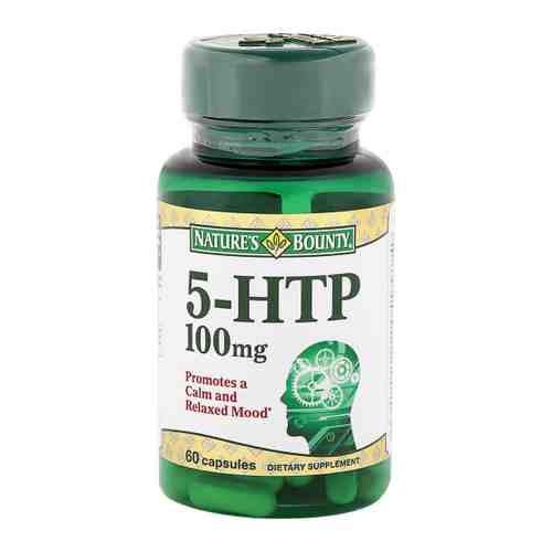 Nature Bounty 5-гидрокситриптофан (5-HTP) 100 мг (60 капсул) арт. 3352753