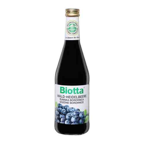 Нектар Biotta Bio Лесная черника 0.5 л арт. 3351483