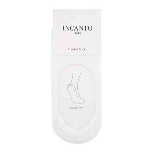 Носки женские Incanto Invisible socks белые размер 36-38 арт. 3414187