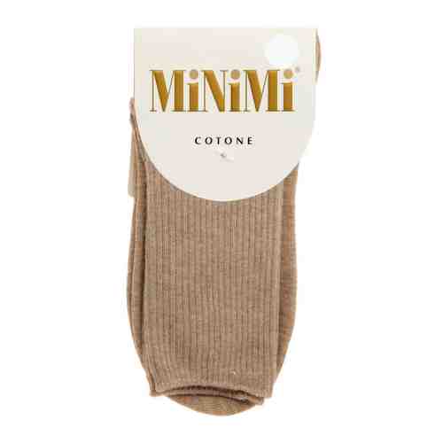Носки женские MiNiMi Mini Cotone 1203 меланж бежевые размер 35-38 арт. 3436285