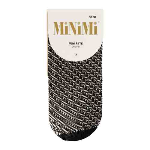Носки женские MiNiMi Rete Diagonale черные сетка синтетические арт. 3421957