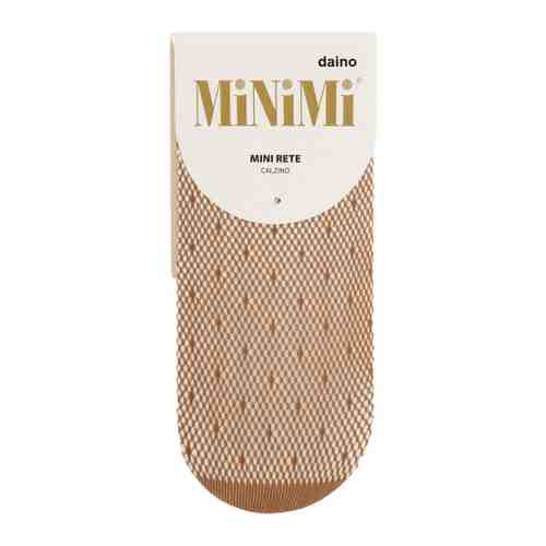 Носки женские MiNiMi Rete Pois телесные сетка синтетические арт. 3421960