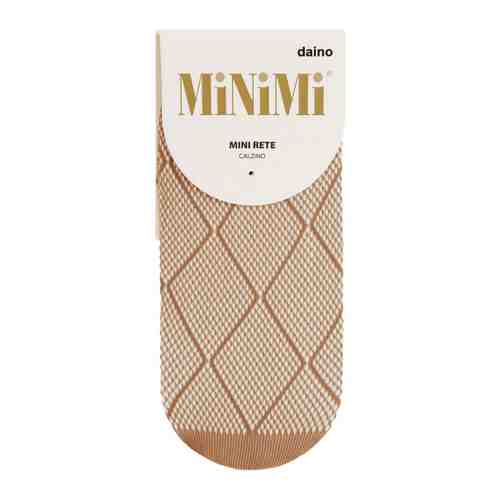 Носки женские MiNiMi Rete Rombo телесные сетка синтетические арт. 3421963