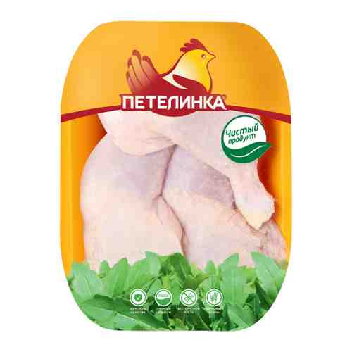 Окорочок цыпленка-бройлера Петелинка с кожей охлажденный 1.2-1.6 кг арт. 2015590