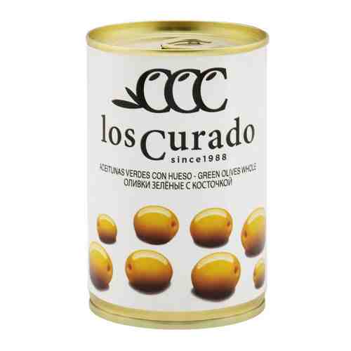 Оливки Los Curado зеленые с косточкой 300 г арт. 3460898