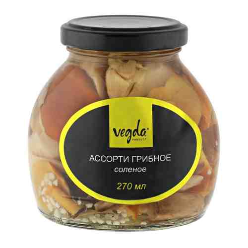 Ассорти Vegda product грибное соленое 270 мл арт. 3479900