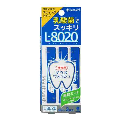 Ополаскиватель для полости рта Kiyou Jochugiku CO L-8020 в стиках 3 штуки по 10 мл арт. 3496548